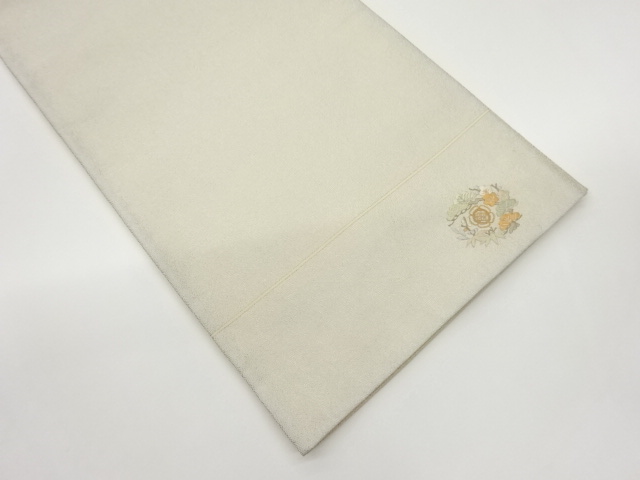 松竹梅模様刺繍袋帯